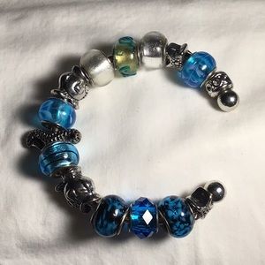 Ocean Themed Charm Bracelet